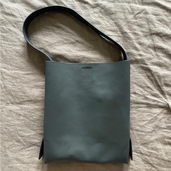 COS Medium Shopper Grained Leather Tote - Picture 11 of 14